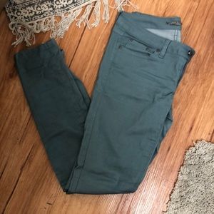 Prana teal jeans